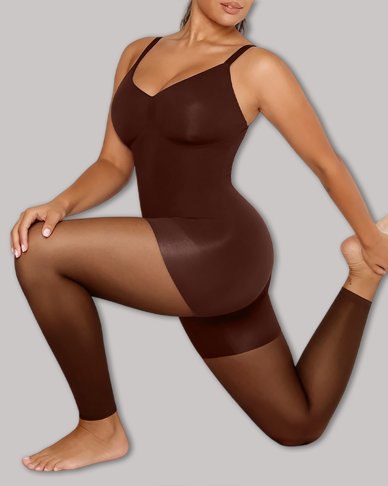 Full-Coverage Tummy Control Bodysuit