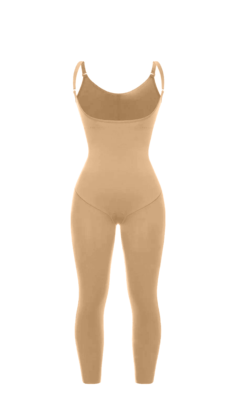 Slimming Open Bust Sleeveless Jumpsuit Bodyshaper