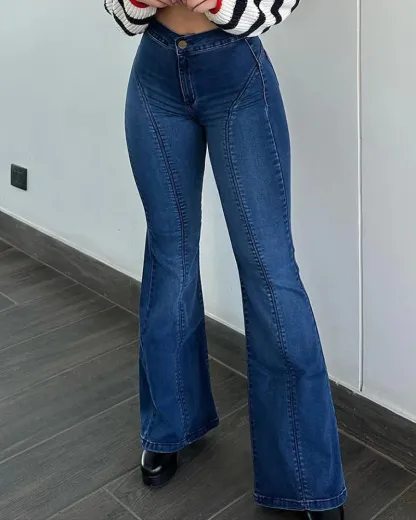 Line Flare Jeans