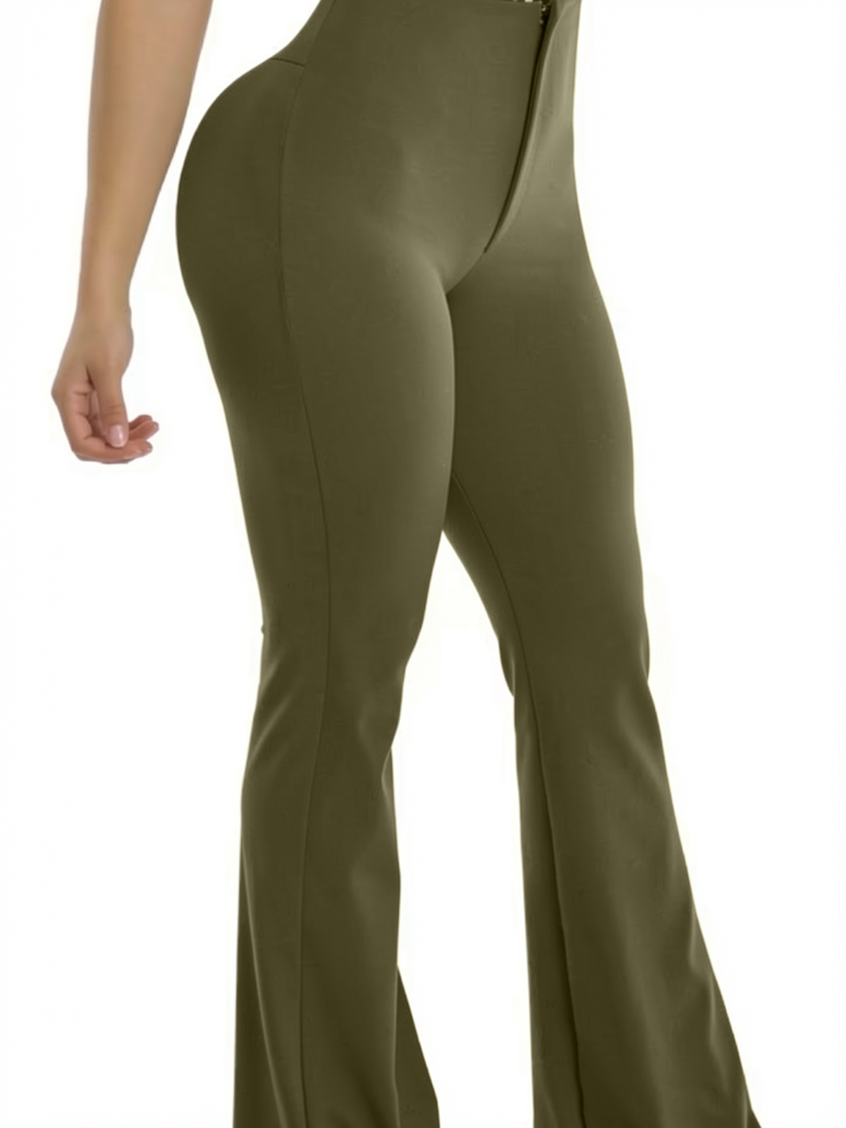 Tummy Control Butt Lift Flared Leggings