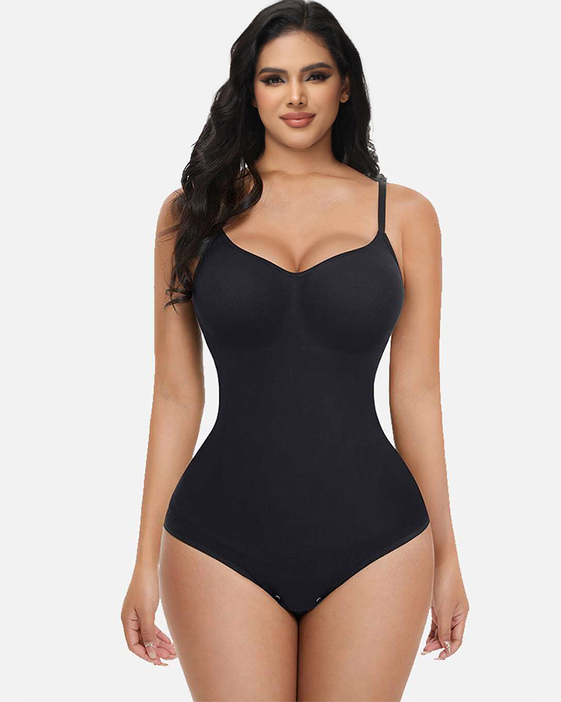 Bodysuit for Women Tummy Control Shapewear Seamless Sculpting Thong Body Shaper Tank Top