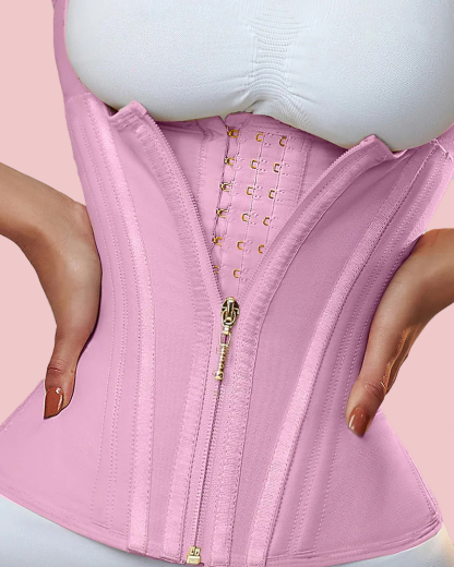 Waist Trainer for Women Vest Body Shaper Cincher Trimmer Tank Top Sport Girdle with Steel Bones