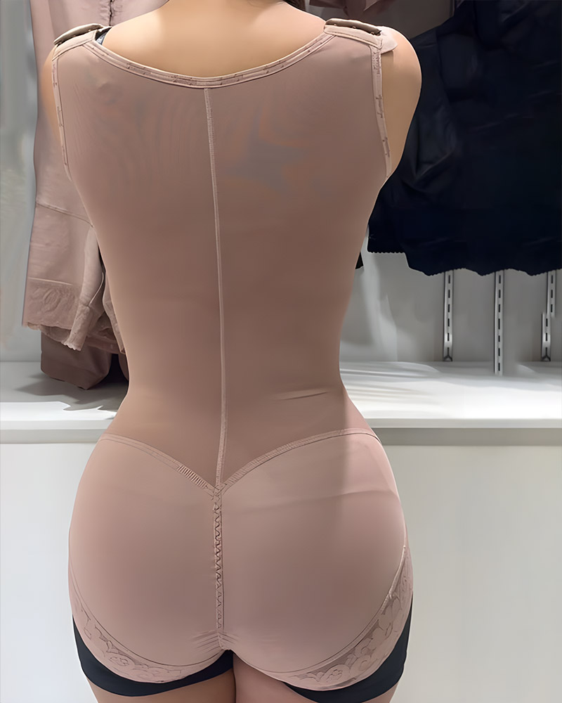 Bodysuit Shapewear Button Down