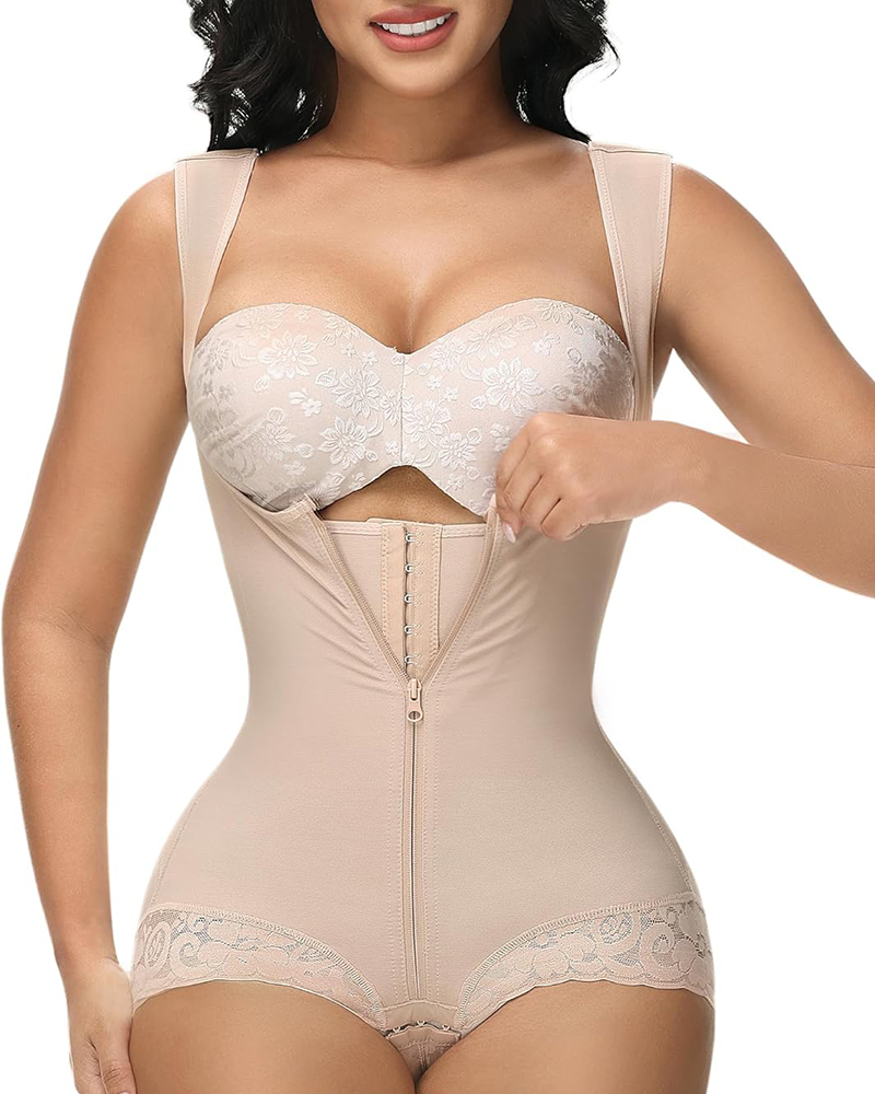 Fajas Colombianas Body Shaper Shapewear Tummy Control Post Surgery Compression Garment