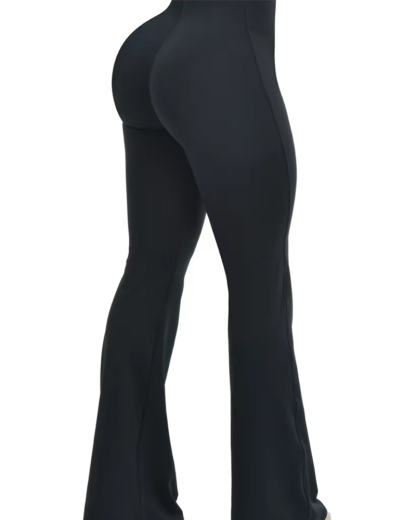 Tummy Control Butt Lift Flared Leggings
