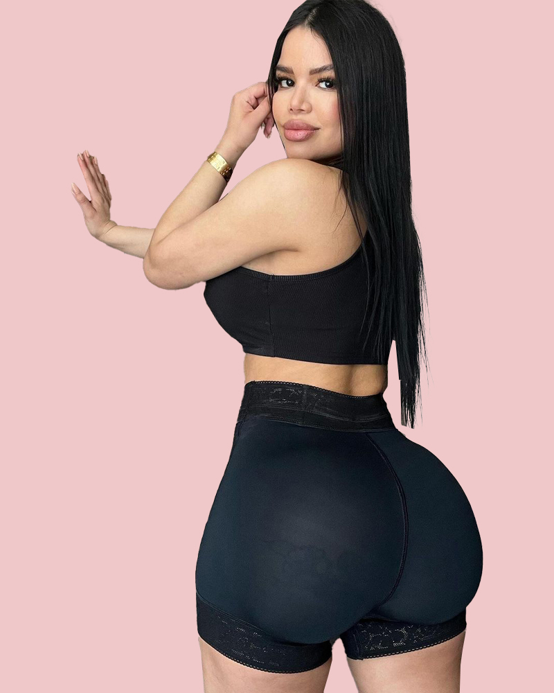 High Compression Slimmer Butt Lifter Shapewear Faja Shorts