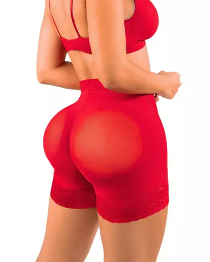 Cherry Red Super Invisible Tummy Control And Butt Lifting Pants (Pre-Sale)