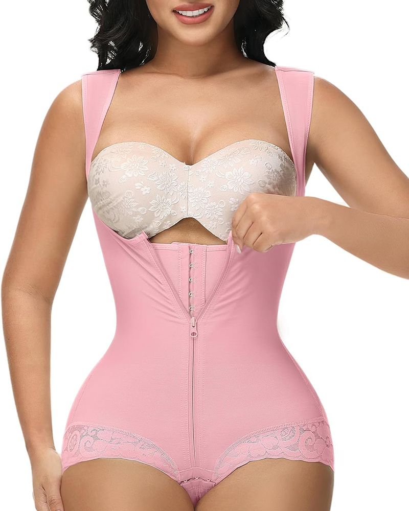 Fajas Colombianas Body Shaper Shapewear Tummy Control Post Surgery Compression Garment