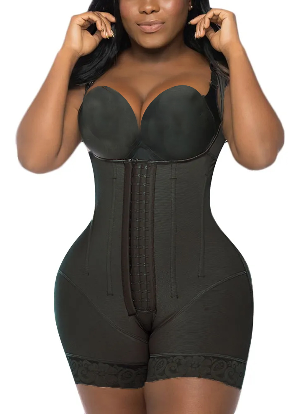 High Compression Garment For Women Double High Compression Slimming Bodysuit