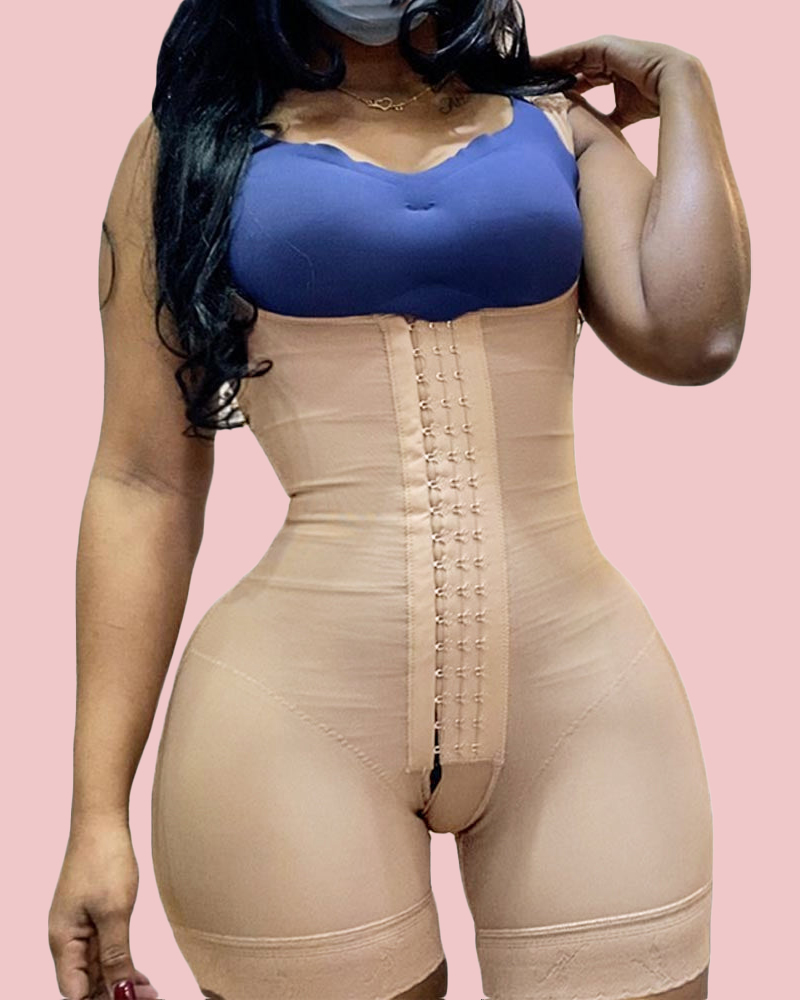 Sculpting & Snatched Full Body Shape Wear Open Bust Tummy Control