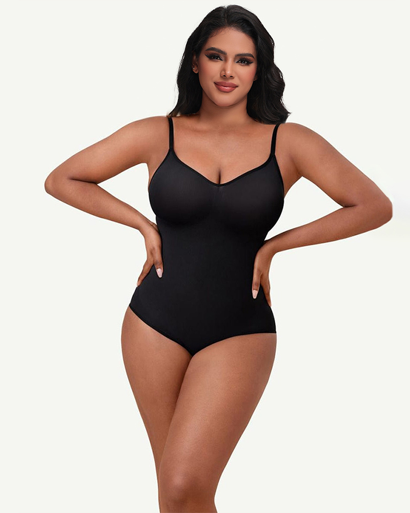 Bodysuit for Women Tummy Control Shapewear Seamless Sculpting Thong Body Shaper Tank Top