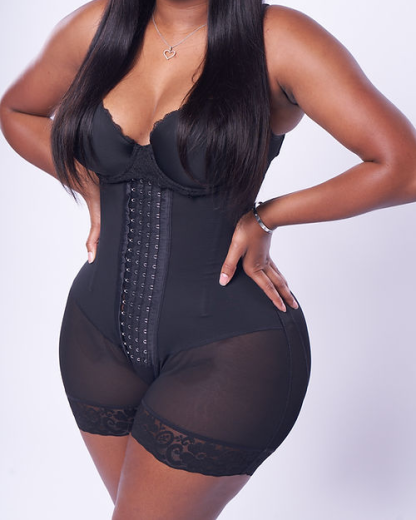 High Compression Tummy Control Adjustable Strap Shapewear | Stage 3 Faja