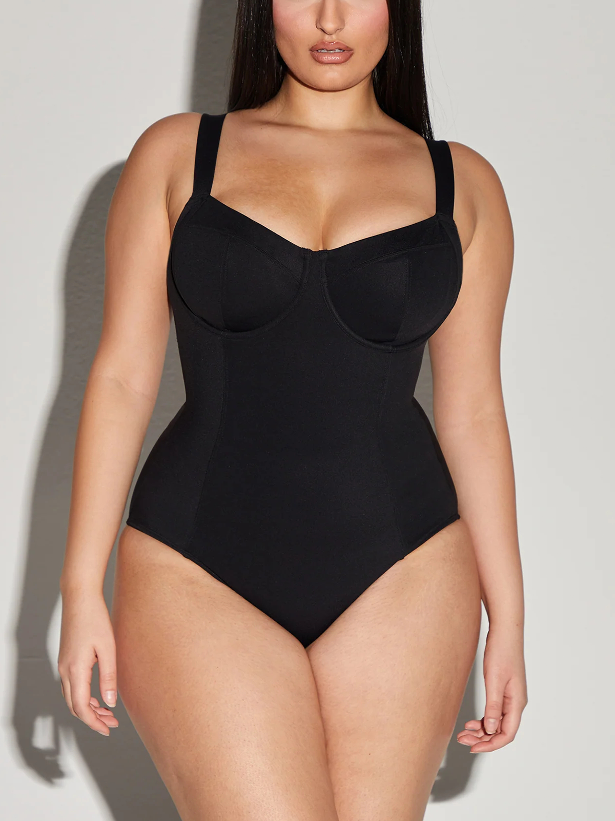 Body Shaping Strappy Swimsuit