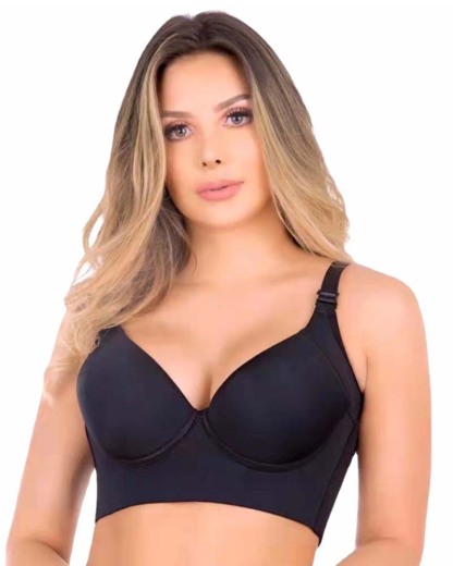 Women Full-Back Coverage Hide Back Fat Push-up Bras
