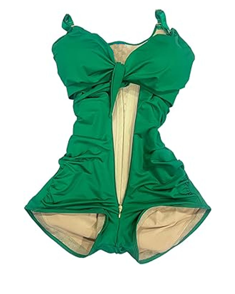 Tummy-Controlling And Hip-Lifting Triangle One-Piece Swimsuit (Pre-Sale)