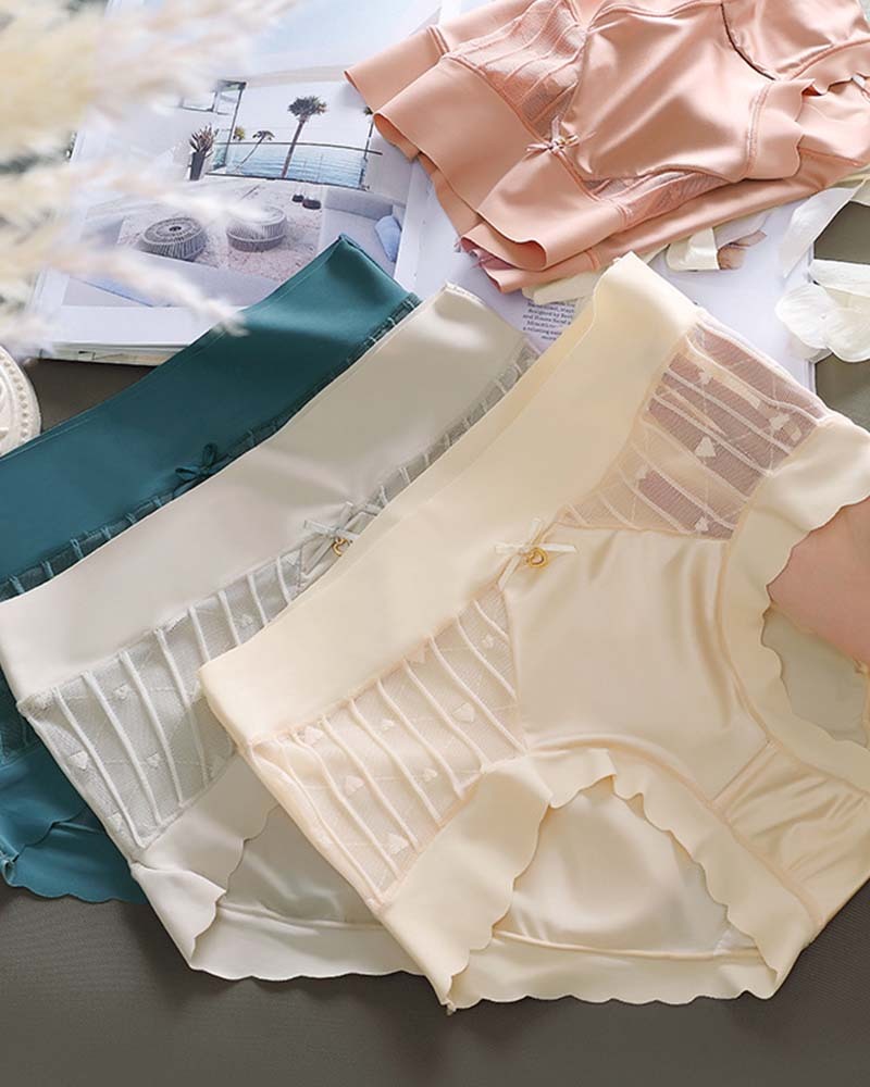 Bow Light Luxury Sexy Seamless Underwear