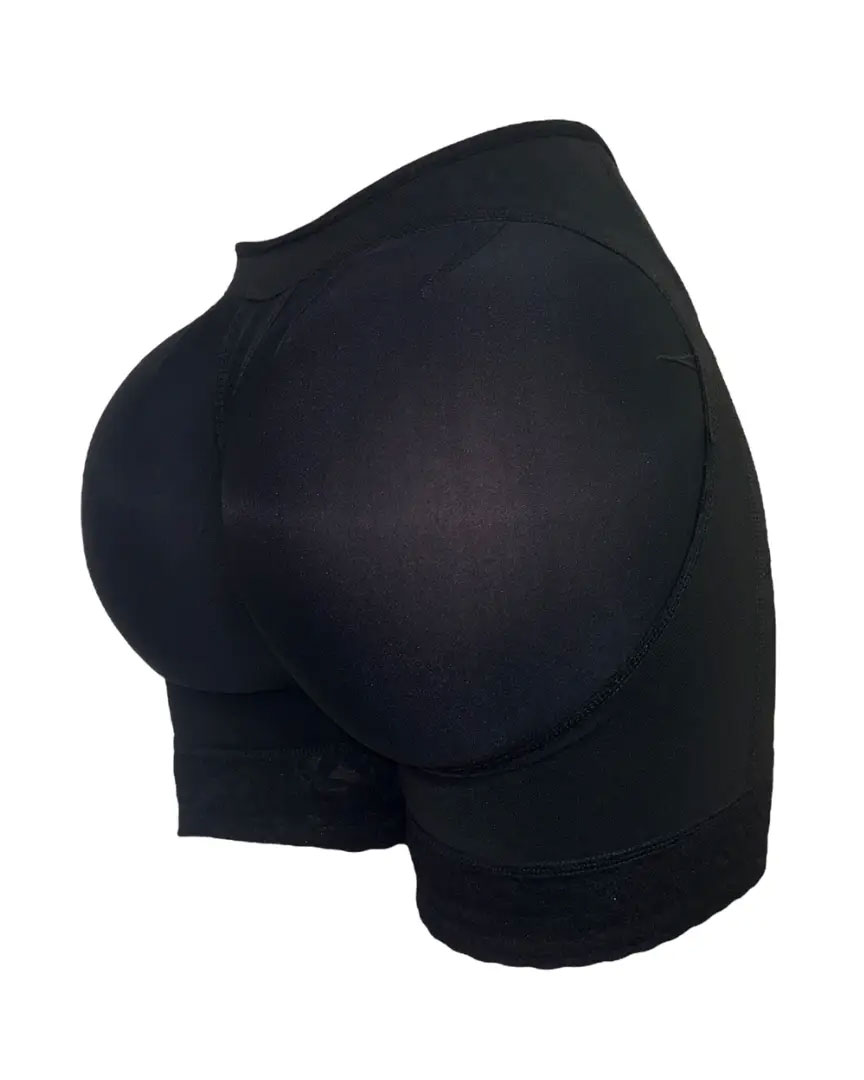 BBL Effect Low Back Faja Shorts With Hooks
