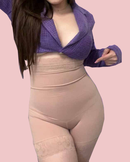 High Waist Seamless Faja Shorts