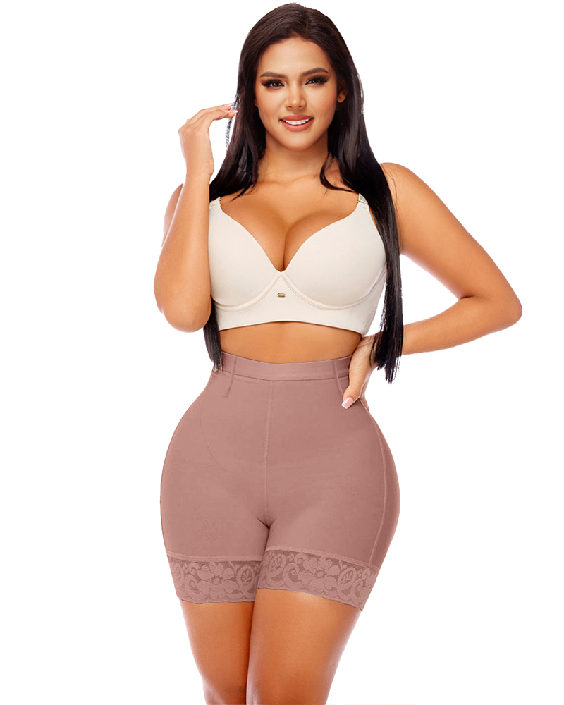 Butt Lifting Lace Brief Smoothing Daily Wear Invisible Shorts