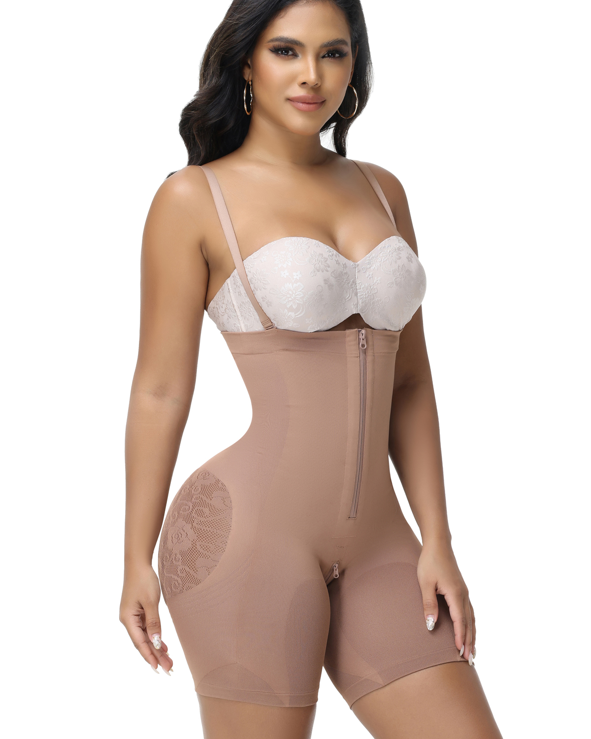 High Waisted Tummy Control Butt Lifting Shorts