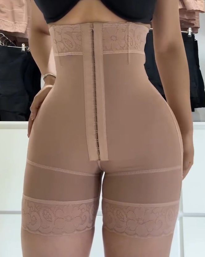 High Waisted Hourglass Shaping Sculpting Shorts