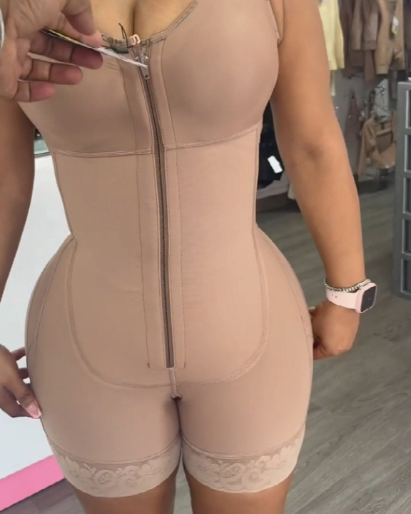 Faja Colombiana Full Body Compression Tummy Control Butt Lifter Shapewear With Bra
