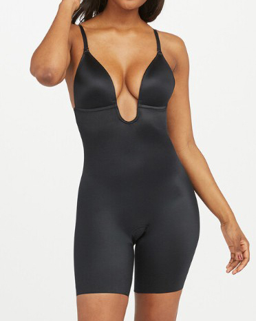 Deep V Neck Low Back Full Body Shaper
