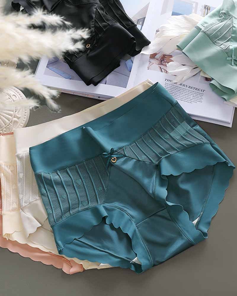 Bow Light Luxury Sexy Seamless Underwear