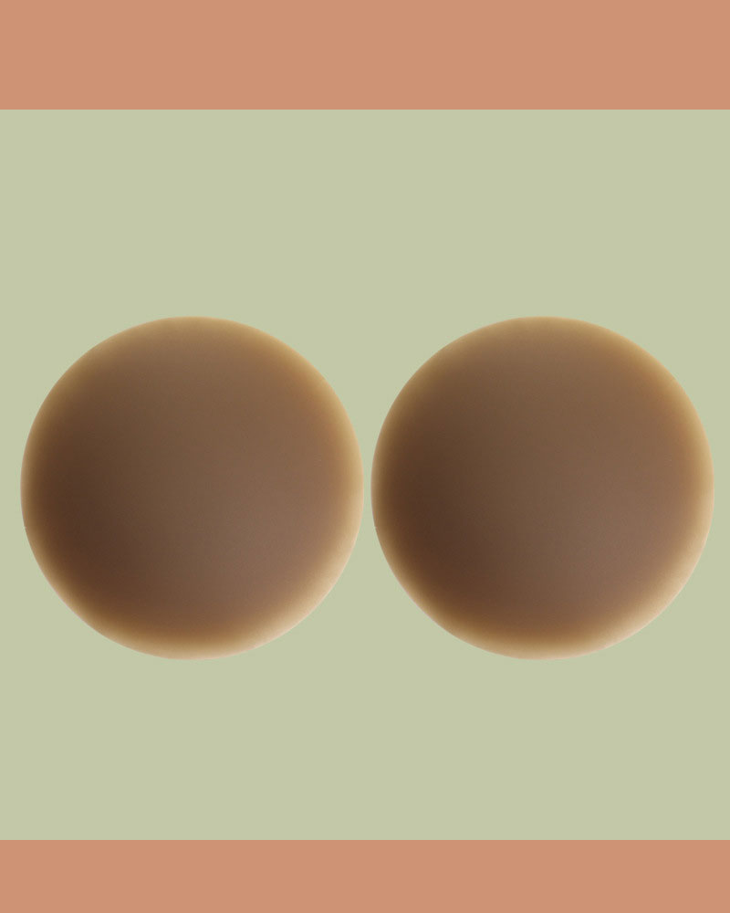 Round + Teardrop-Shaped Waterproof Chest Sticker