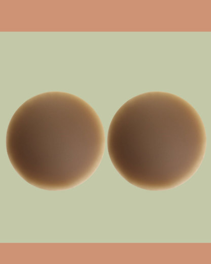 Round + Teardrop-Shaped Waterproof Chest Sticker