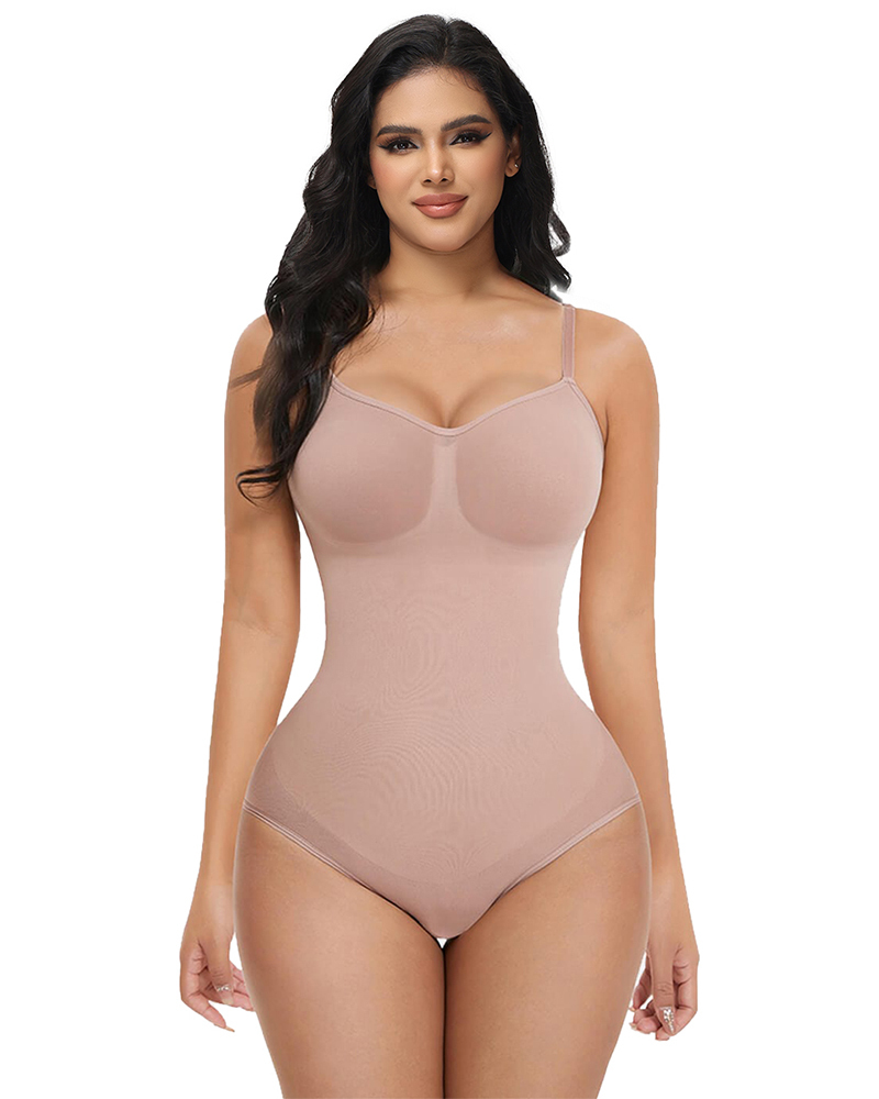 Bodysuit for Women Tummy Control Shapewear Seamless Sculpting Thong Body Shaper Tank Top