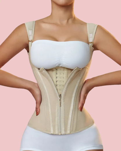 Waist Trainer for Women Vest Body Shaper Cincher Trimmer Tank Top Sport Girdle with Steel Bones