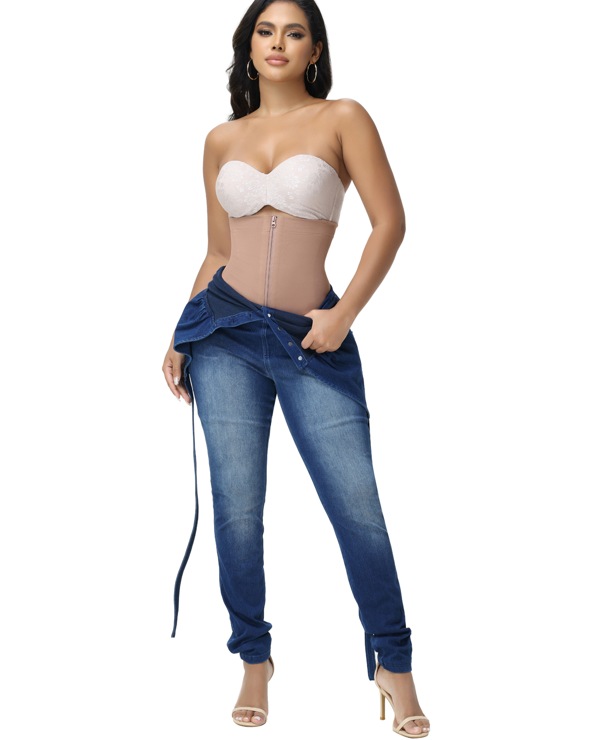 High Waisted Tummy Control Butt Lifting Shorts