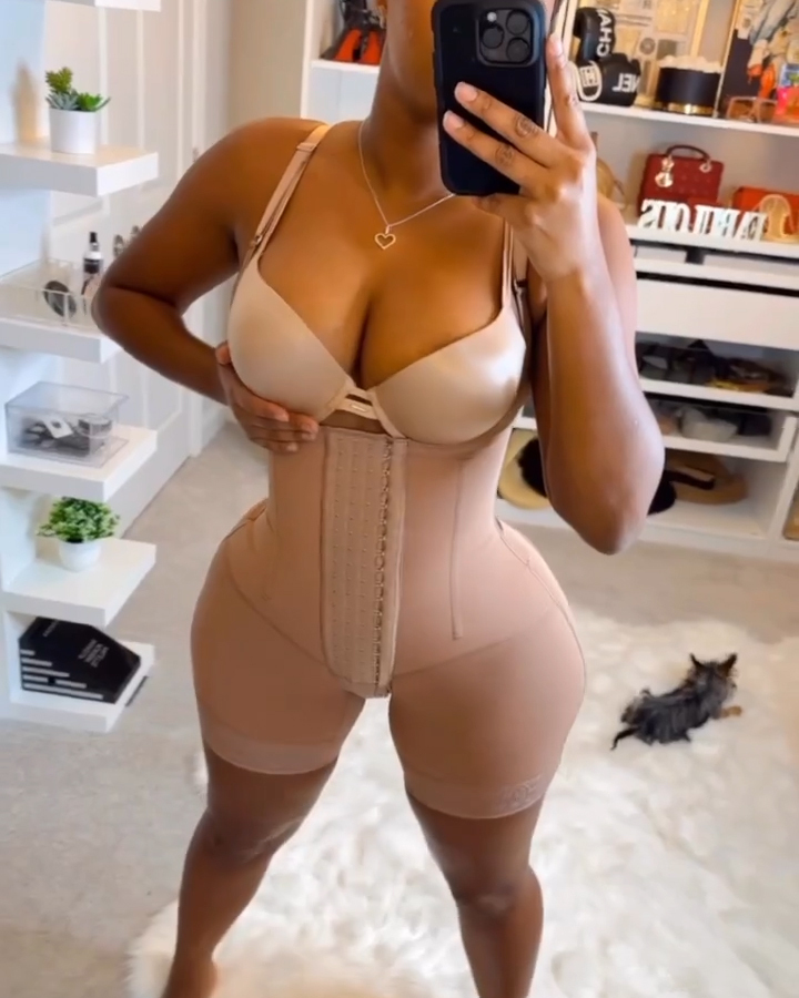 High Compression Tummy Control Adjustable Strap Shapewear | Stage 3 Faja