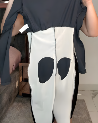 Women's Tummy-Control Long-Sleeved Bodycon Jumpsuit