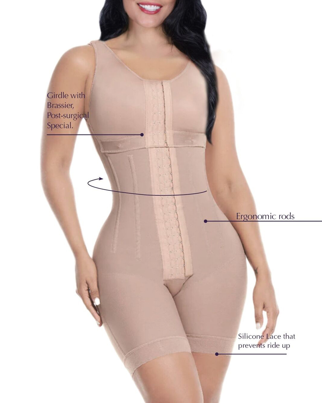 3-stage Hourglass Faja Ultra-firm Compression Fajas