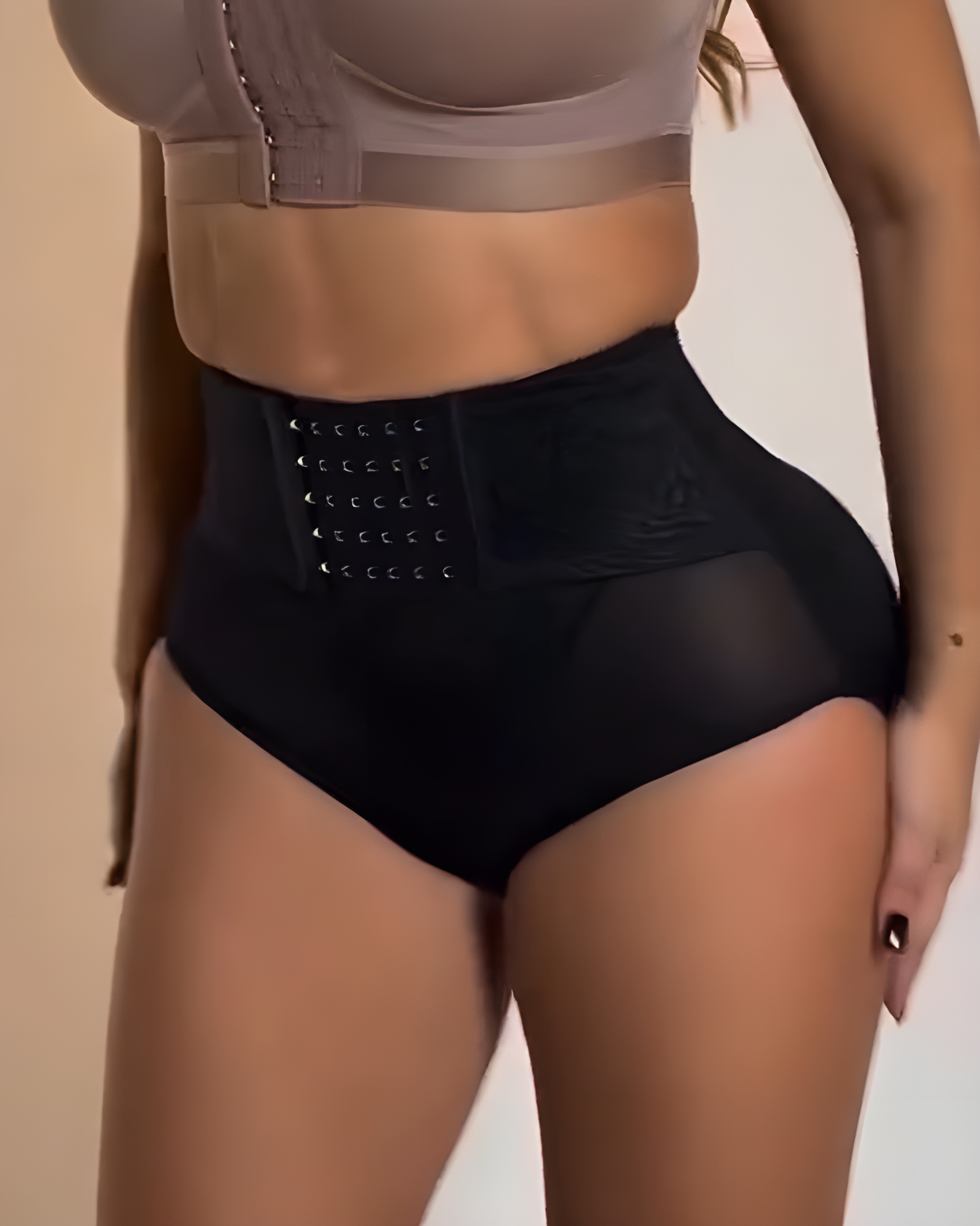 Women's Mesh Tummy Control Shaper Thong