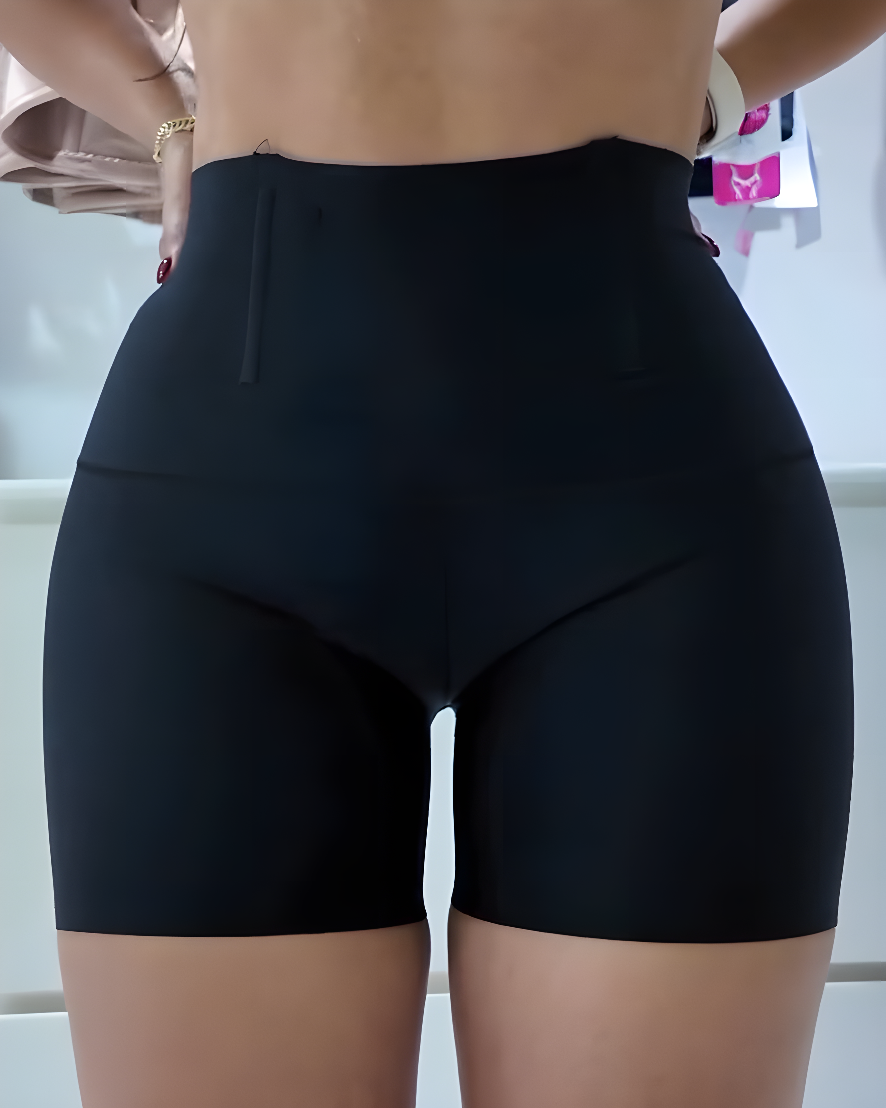 Seamless High Rise Tummy Control Steel Boned Shorts