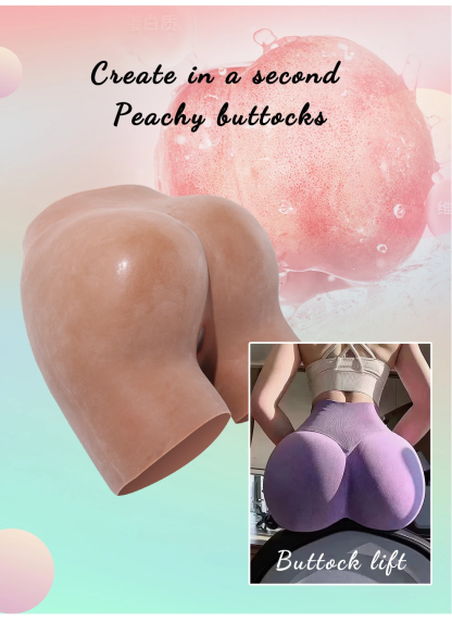 BBL Butt Lifter Short Food-grade Silicone Butt Pads with a Three-year Life Span