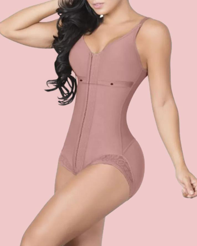 Women's Bodysuit with Corset Bra Shapewear Waist Slimming Girdles for Women High Compression Garments Bodysuit