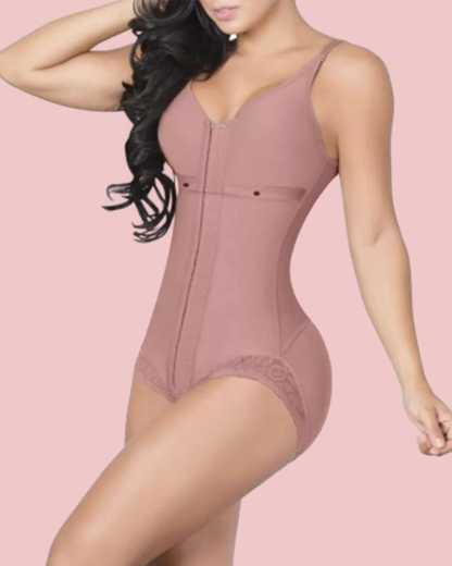 Women's Bodysuit with Corset Bra Shapewear Waist Slimming Girdles for Women High Compression Garments Bodysuit