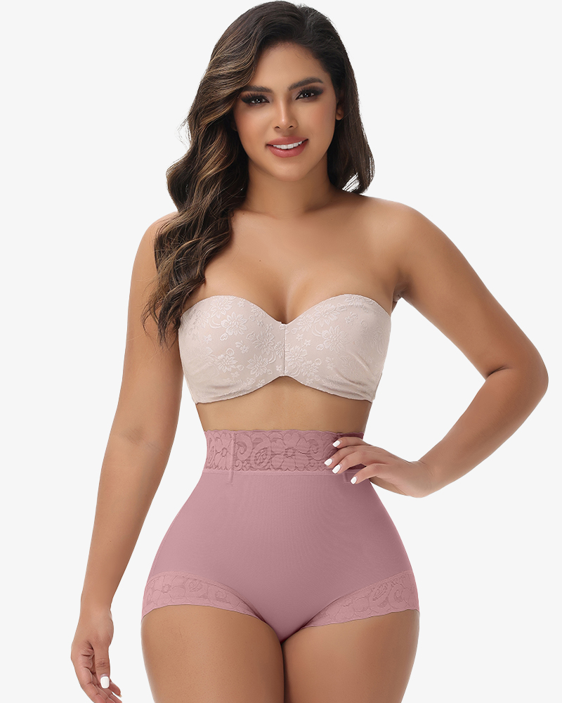 Invisible Low Waist Seamless Tummy Control Butt Push Up Short