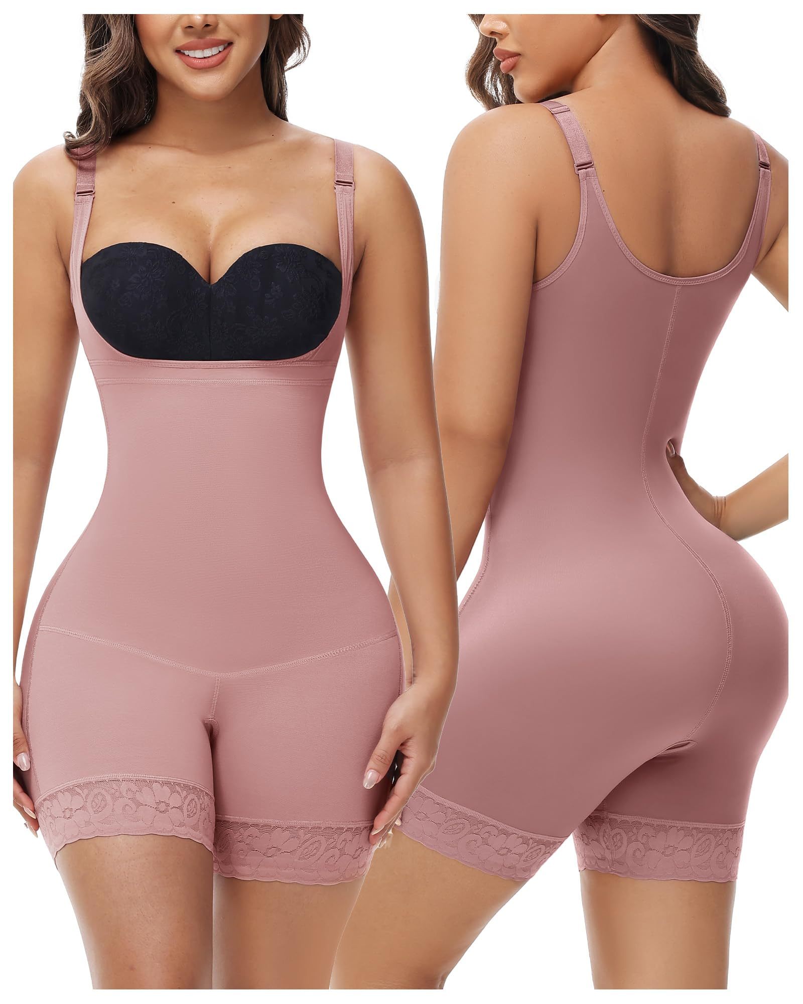 Liposculpture Invisible Girdle High-back Seamless Shapewear