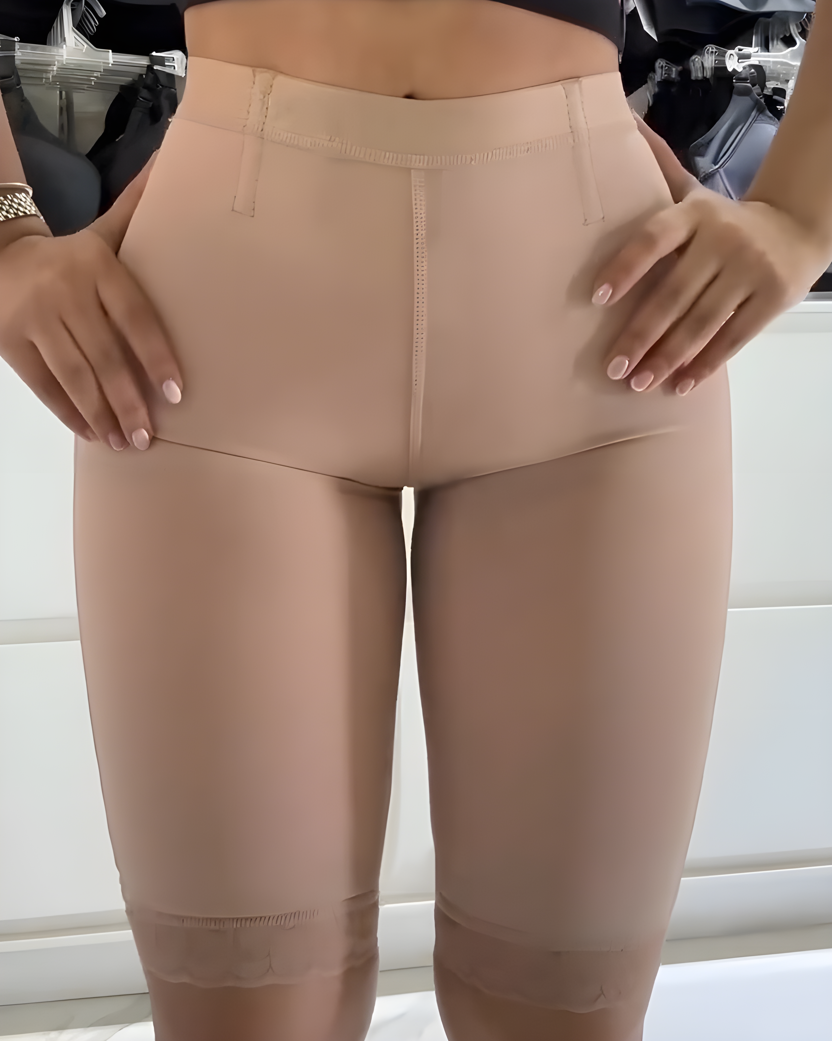 Women's Hip-Lifting Mid-Length Shaping Pants