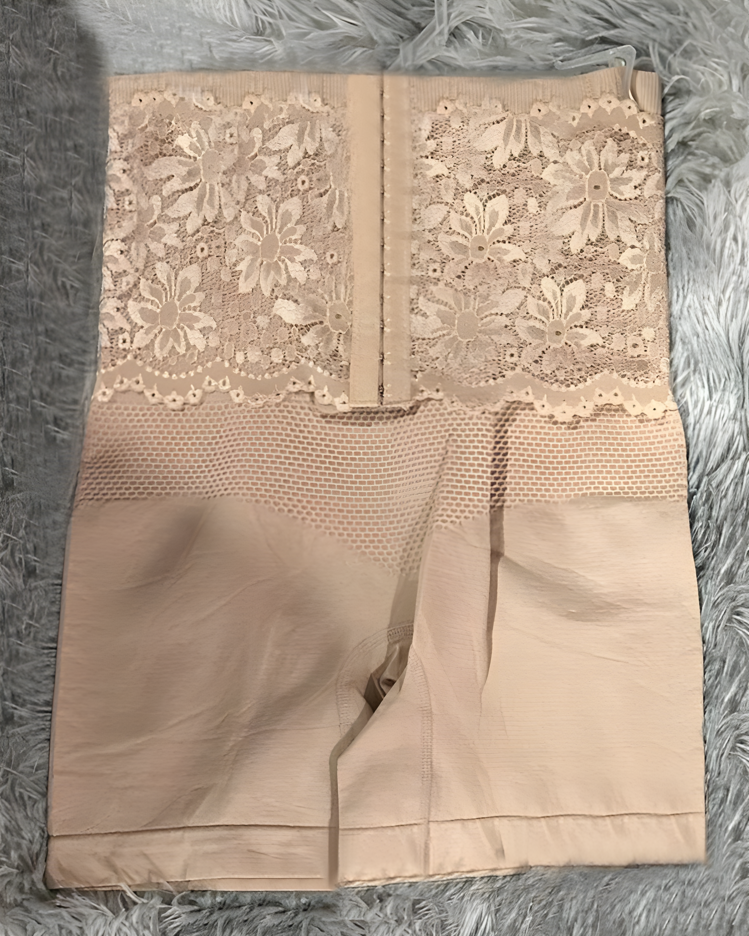 Seamless Double Layer Abdominal Compression Shaping Shorts