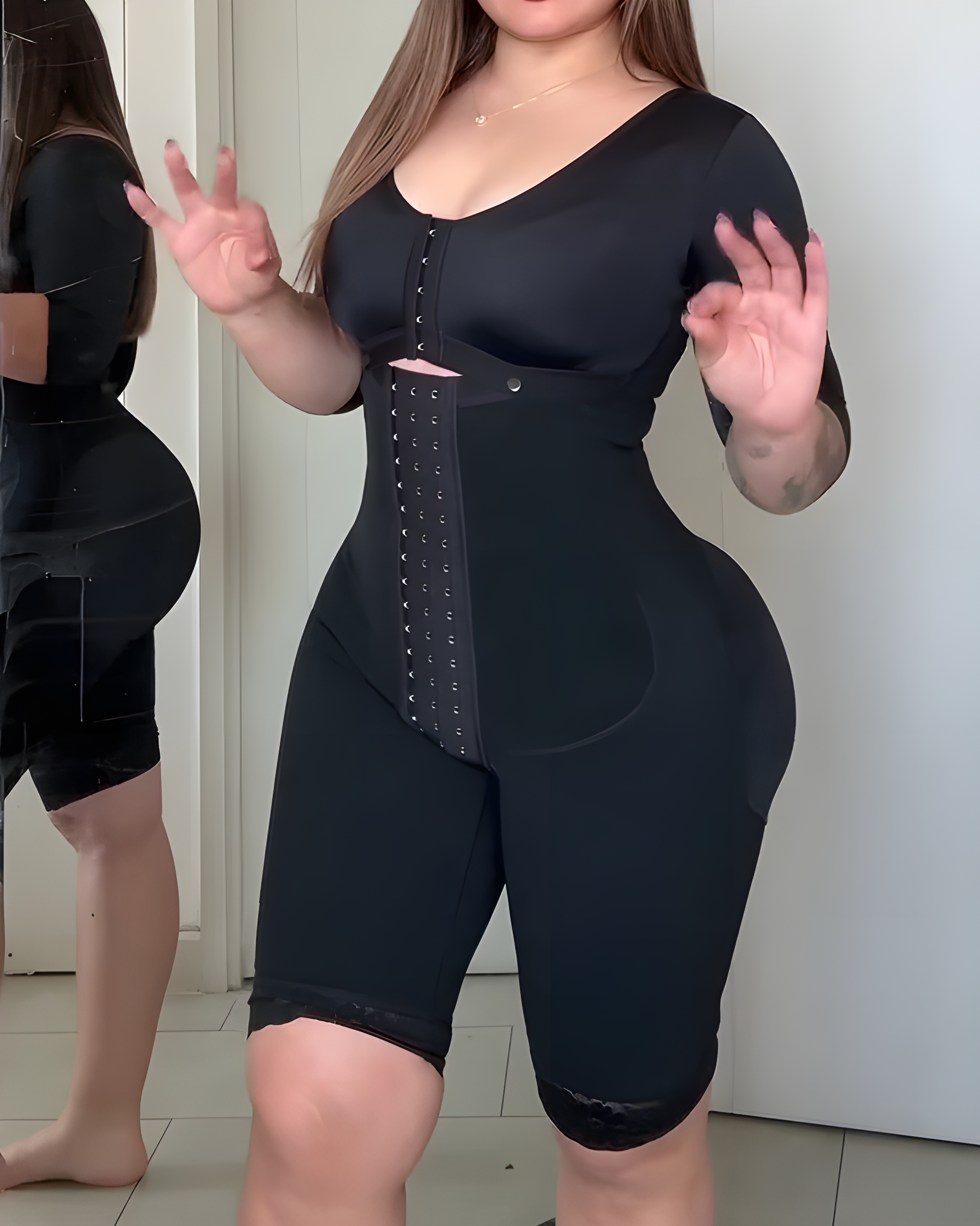 Women's Mid-Length Tummy-Control Full-Body Shapewear
