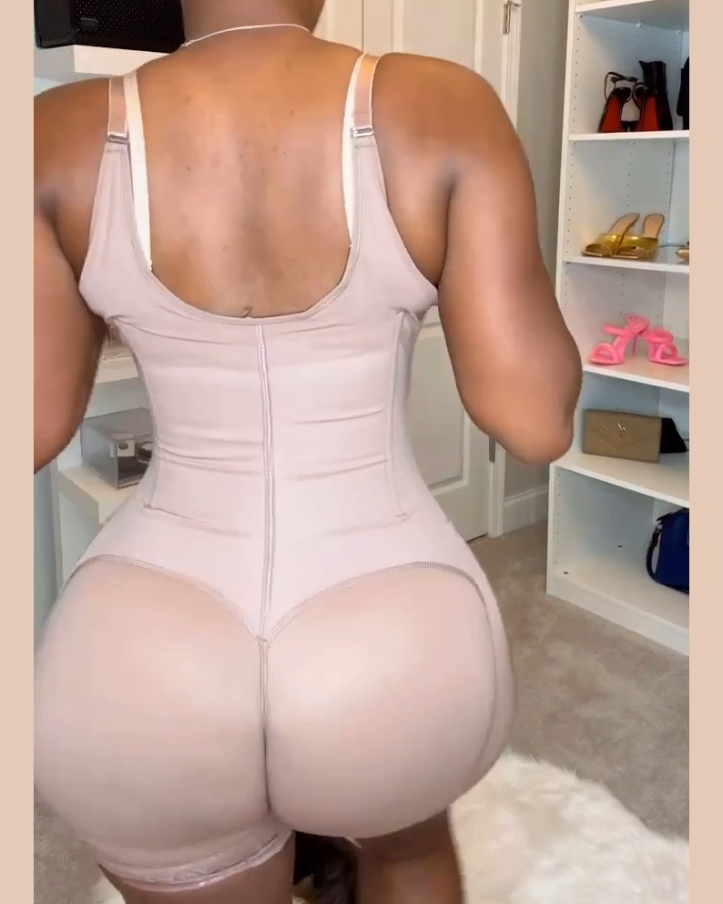 High Compression Tummy Control Adjustable Strap Shapewear | Stage 3 Faja