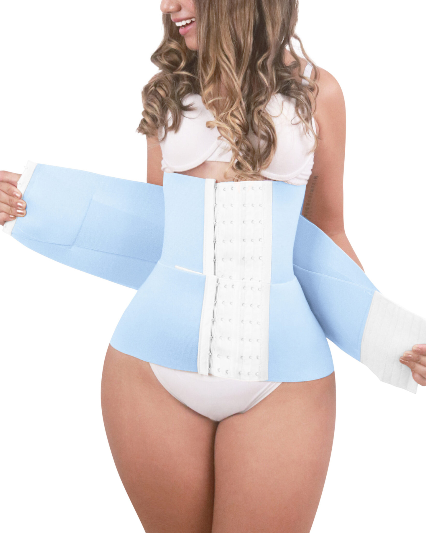 Underbust Waist Corsets Breathable Girdle Tummy Control Hourglass Postpartum Body Shaper
