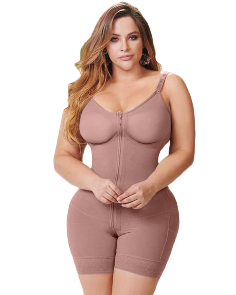Faja High Compression Shapewear With Bra And Invisible Closure