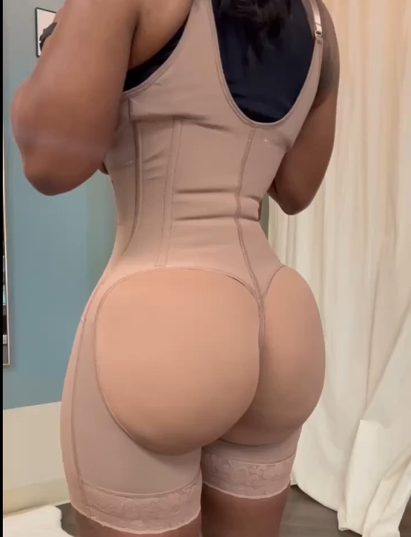 High Compression Tummy Control Adjustable Strap Shapewear | Stage 3 Faja